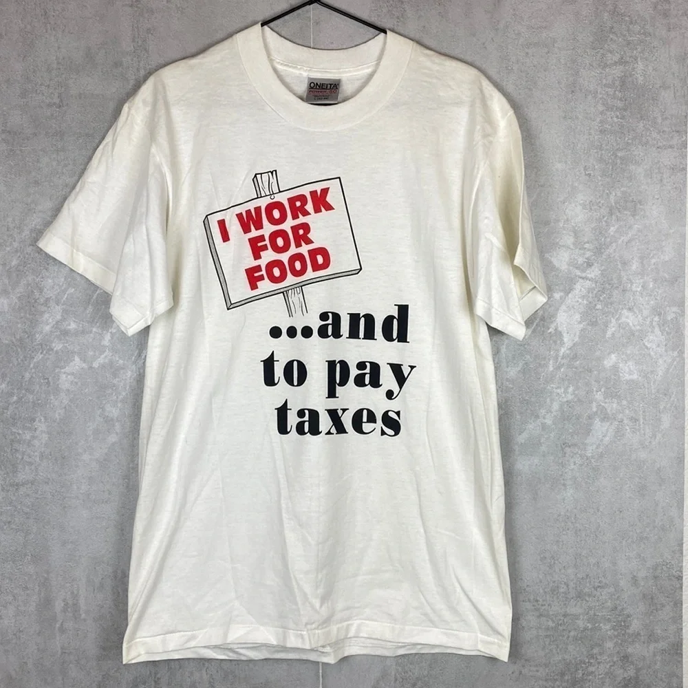 Vintage political single stitch tee - Picture 2 of 7